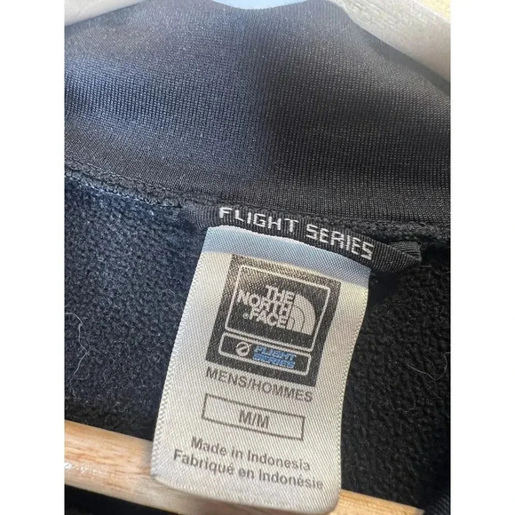 North Face Shirt Mens Black Flight Series 1/4 Zip Fleece Pullover Sz Medium M - Picture 8 of 9